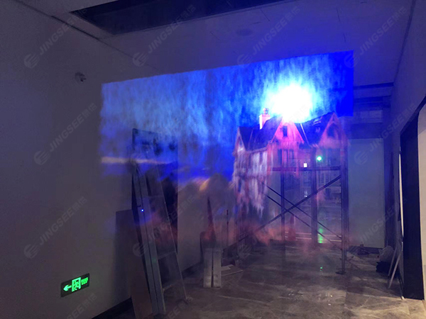 全息投影，霧幕投影